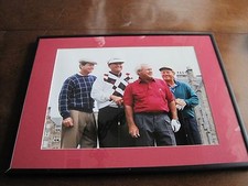 1998 ARNOLD PALMER,JACK NICKLAUS,TOM WATSON, RAYMOND FLOYD 11x14