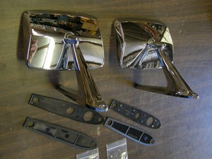 Details About New Repro 1967 1979 Ford Truck Bronco Door Mirrors 1968 1969 1970 1971 1972