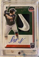 2022 Panini Stars & Stripes Riley Stanford Nike Swoosh Rookie Patch Auto 1/1!