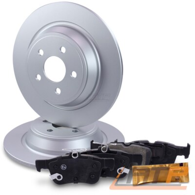 BREMSSCHEIBEN VOLL Ø316 + BREMSBELÄGE HINTEN FÜR FORD GALAXY S-MAX EDGE AB 15