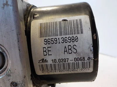 Peugeot 207 Citroen C2 C3 Pompe ABS 9659136980 10.0207-0068.4 10.0970-1128.3 - Photo 1/3