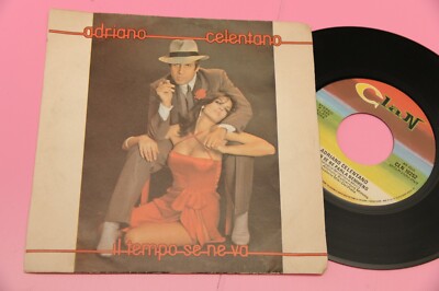 ''CELENTANO 7'''' 45 IL TEMPO SE NE VA ORIGINALE NM !!!!!!''