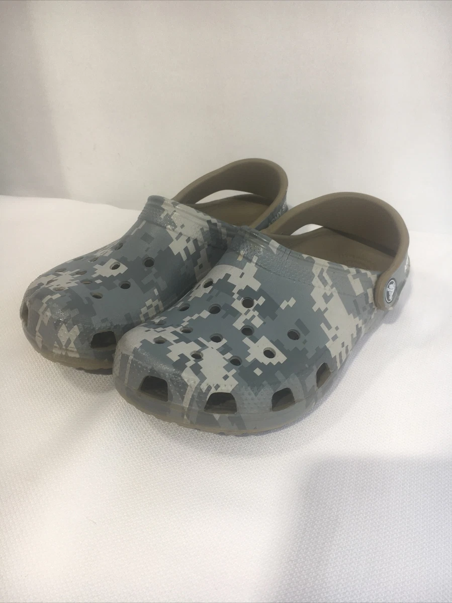 Digital 2025 camo crocs