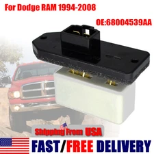 Heater Blower Resistor For Dodge RAM 1500 2500 3500 1994-2008 Truck Pickup AC