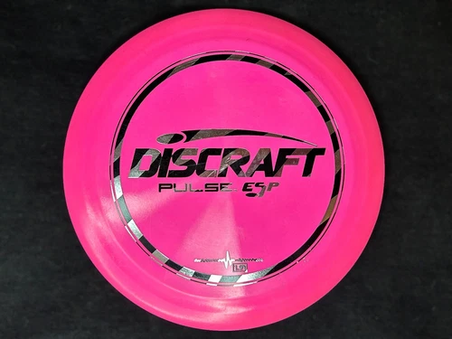 PULSE Discraft ESP-172g-Pink with Zebra Stamp - OOP - NEW - Over Stable Heart