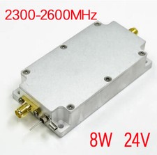 8W 2300-2600GHz 24V Power Amplifier Gain 20dB