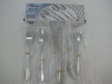 Briout Stainless Steel Flatware Set of 20 Pcs. Svc for 4 New in Box
