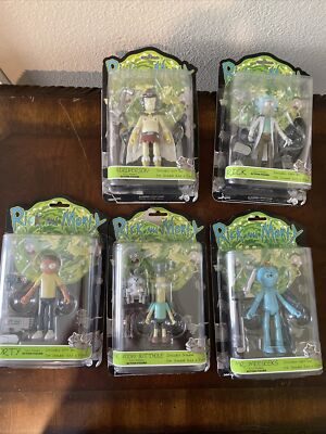 Rick Morty Action Figure Complete Set Funko Adult Swim 889698129244|