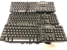 Lot of 13 Standard Dell Keyboard USB Wired Keyboards SK-8115 DJ331