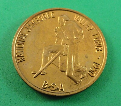 MEDAL / COIN - 1950 BSA National Scout Jamboree -  - 1 1/2'' - Bronze