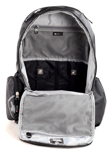 Swiss Waterproof 16'' Laptop Backpack School Backpack Travel Shoulder Bag SW9176 - Picture 5 of 12