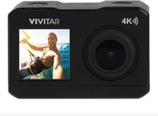 Vivitar DVR922 4K Dual-Screen Action Camera Black FREE SHIPPING DVR922HD-BLK