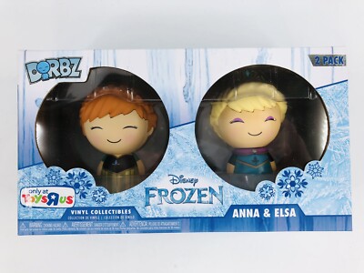 FUNKO POP Dorbz Disney FROZEN Anna & Elsa 2 Pack Toys R Us Exclusive