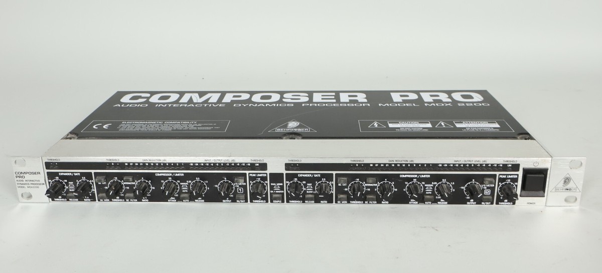 Behringer Composer Pro MDX 2200 Audio Interactive Dynamics