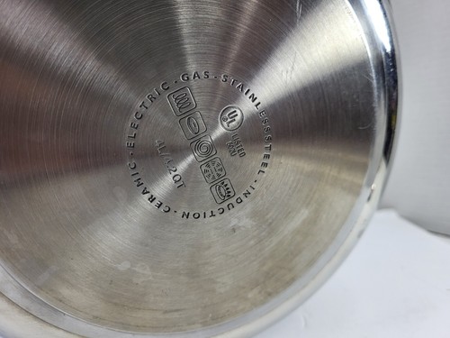 T-Fal Pressure Cooker Stainless Steel Cookware Dishwasher Safe Induction Clean - Foto 12 di 12