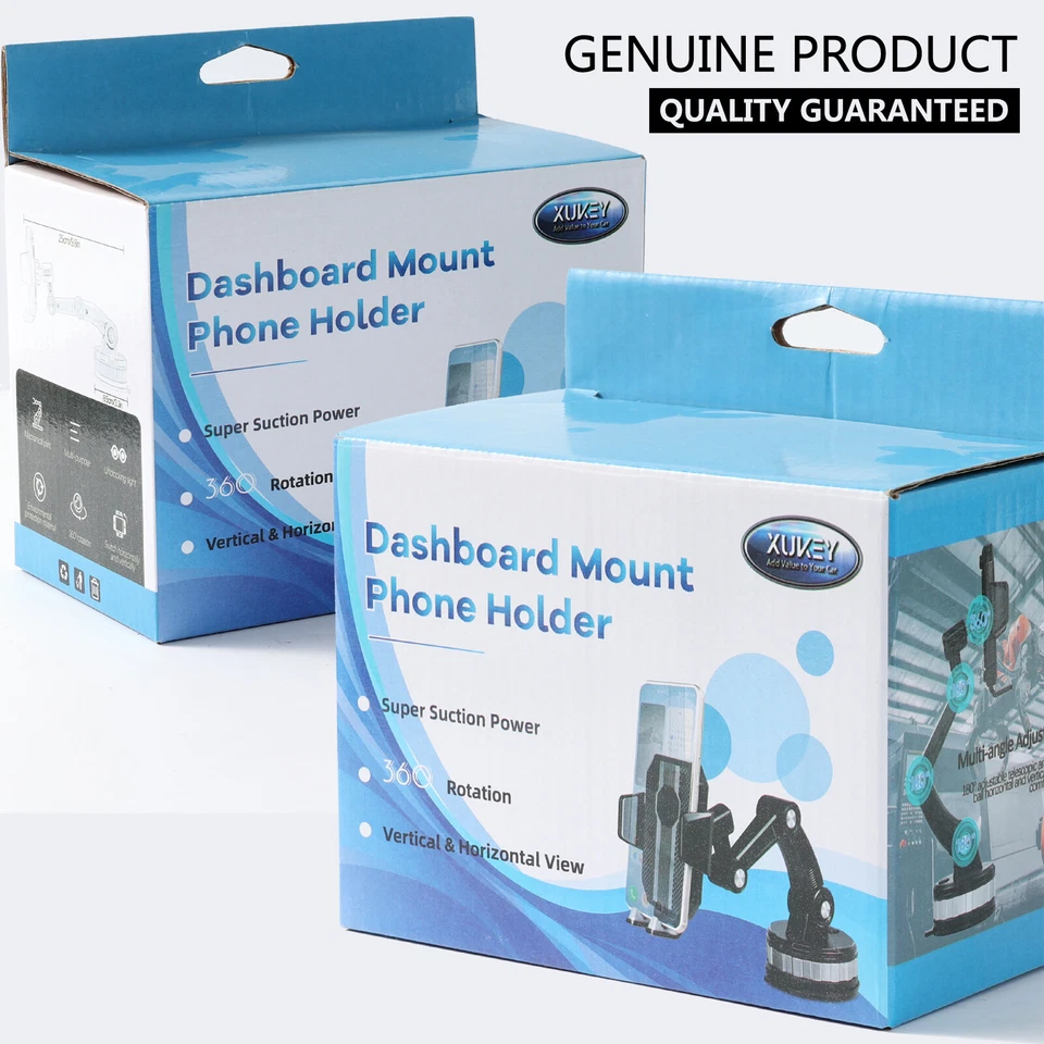 Car Truck Dashboard Dash Mount Phone Holder Suction GPS Windshield Desk Stand AA - Image 2 of 4