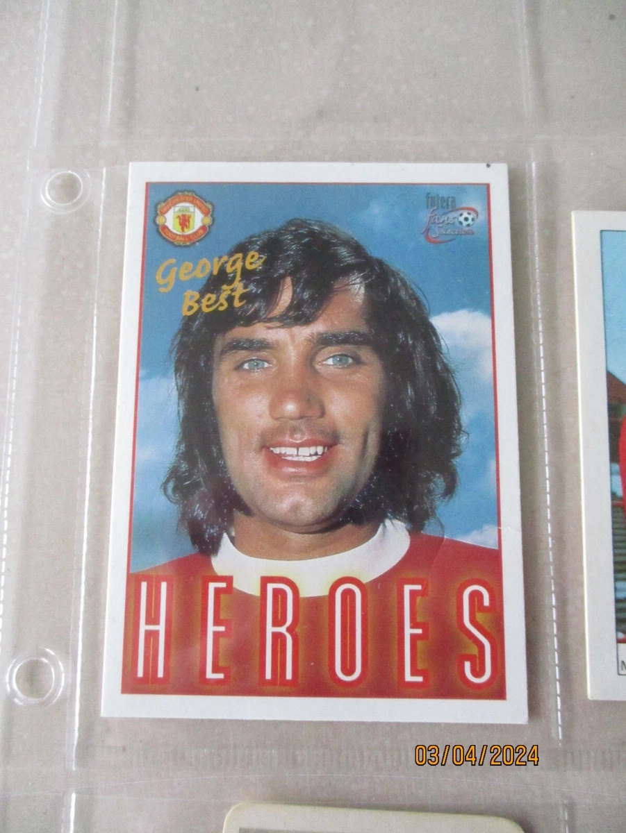 George Best Card #76 Manchester United Futera Fans Selection 1997 