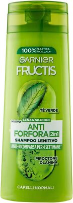 GARNIER FRUCTIS SHAMPOO 2IN1 LINDERND ANTI-SCHUPPEN FÜR NORMALES HAAR 250ML, X3