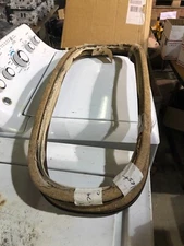 63-74 vw convertible rear convertible window steel frame and wood tack strip