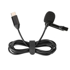High Sensitivity Lavalier Microphone Type C Interfaces Collar Mic