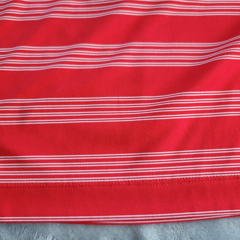 St Louis Cardinals Polo Shirt Nike Golf Tour Performace Striped Red Men