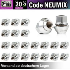 20X Radmuttern Kegelbund für Ford Alufelgen Fiesta Mutter Mondeo M12x1,5 SW19