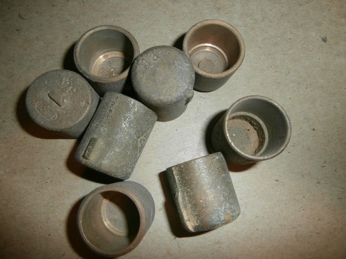 8 Brass 3/4" Copper Sweat Caps