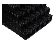 22 Gauge Upholstery Staples   3/8 Inch Crown x 3/8 Inch Length, Black, C06