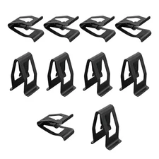 10 PCS Dashboard Trim Clips, Metal Car Front Console Dash Retainer, Universal Au
