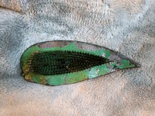 Vintage Flower Frog Dazey Eucalyptus Leaf 6"  No.206