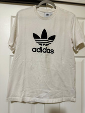 adidas Men s M Regular Fit Crew Neck Short Sleeve Trefoil Logo Cotton Tee