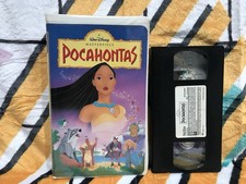 Pocahontas VHS Disney Video Tape Masterpiece Collection VTG Clamshell