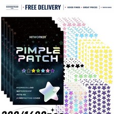 1680 Pcs Star Pimple Patches Acne Blemish Concealer Multi-Color