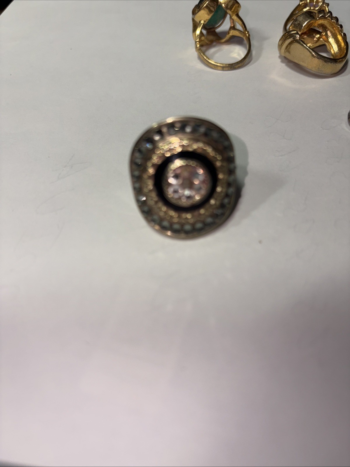 electroplated ring lot - image 4