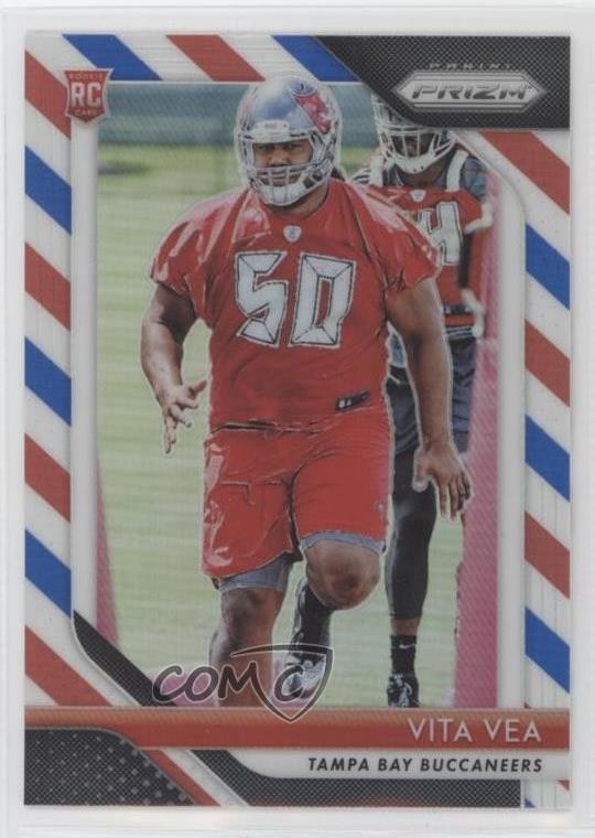 2018 Panini Prizm Rookie Red White & Blue Prizm Vita Vea #244 0t6a