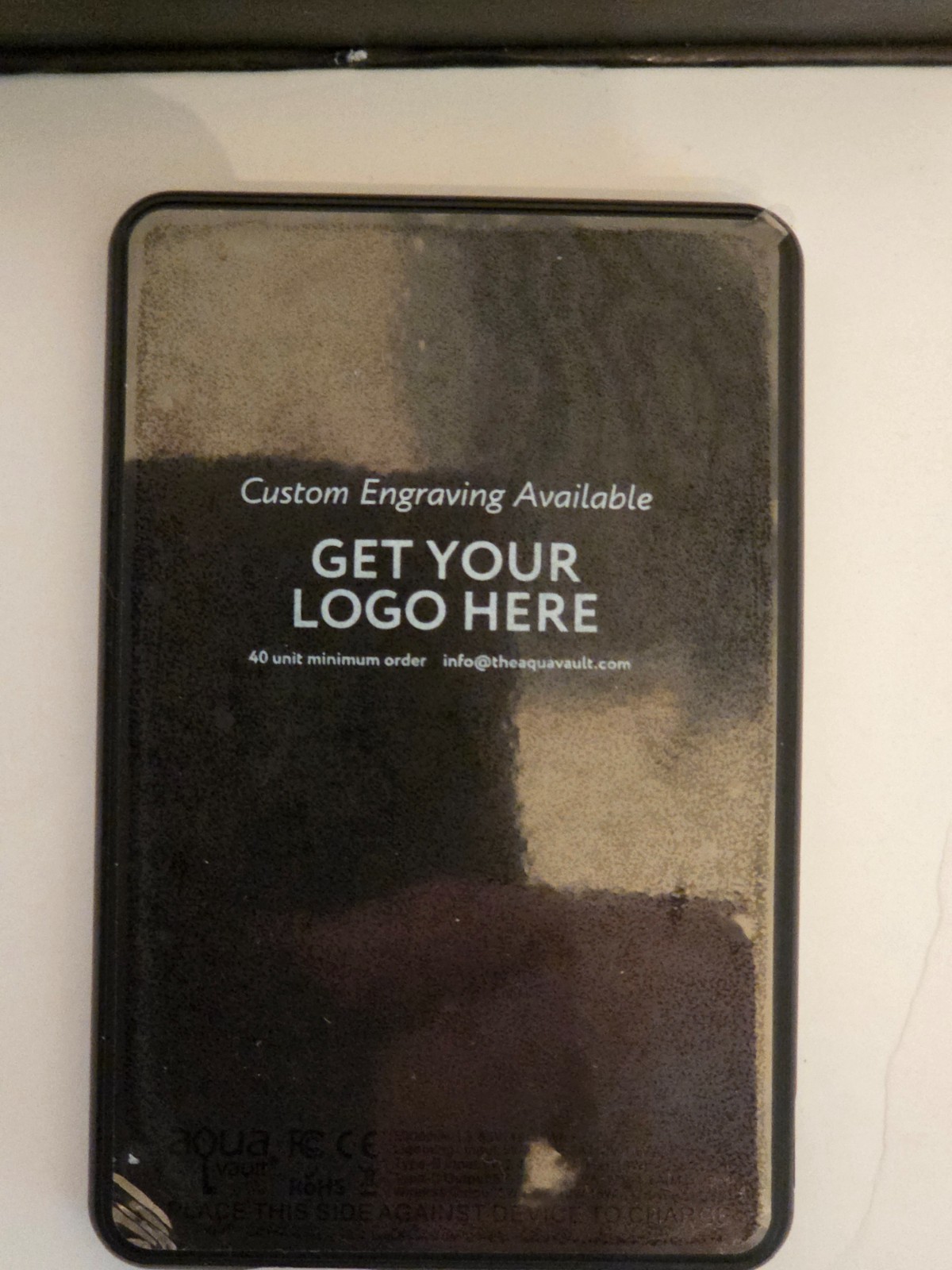 Stock Sruffer AquaVault Chg Card Battery Wireless Magnetic Fast 20Wat 5000 MAH