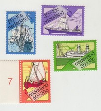 Netherlands  4 x 1973 MNH
