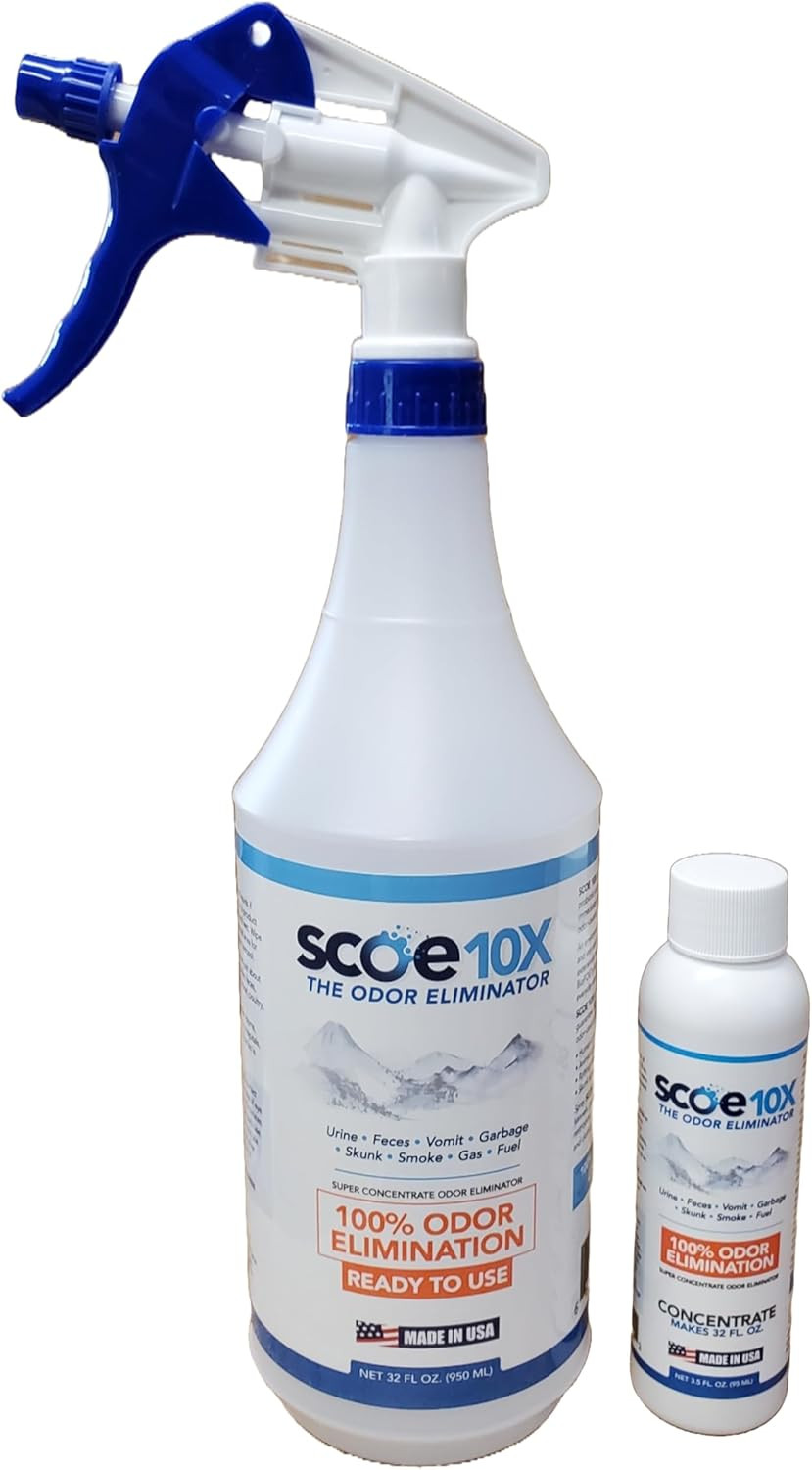 Odor Eliminator Concentrate 32 Oz Starter Kit - Urine Odor Eliminator