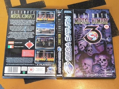 ## SEGA SATURN - Ultimate Mortal Kombat 3 - komplett / gut ##