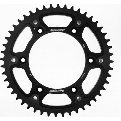 Supersprox Stealth Kettenrad 520 48Z schwarz 6-Loch Variante für Husaberg TE125