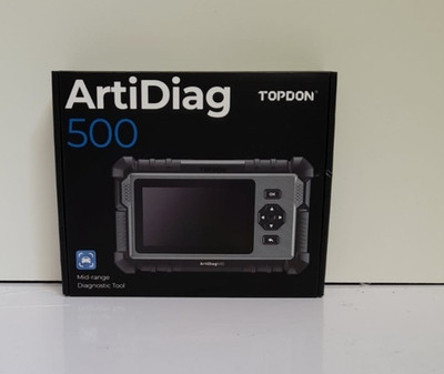 TOPDON ArtiDiag500 OBD2 Scanner, 4 Systeme Auto Diagnosegerät, Öl/Drosselklappe/SAS