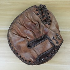 Vintage Wilson "It's A Wilson" Leather Softball Catchers Glove USA See Photos