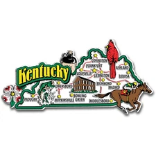 Kentucky Jumbo State Magnet by Classic Magnets