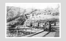 Coal Mine Rail Cars Lonaconing Maryland MD - Reprint