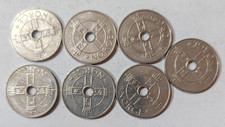 Lot of 7 Norwegian Krone 1997-2011 all different dates Norway