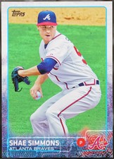 2015 Topps #462 Shae Simmons Baseball EX