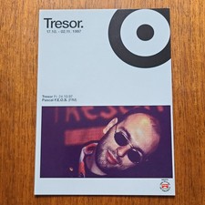 Vintage Tresor Berlin Techno Club Flyer Pascal F.E.O.S. Original 1997 Rave