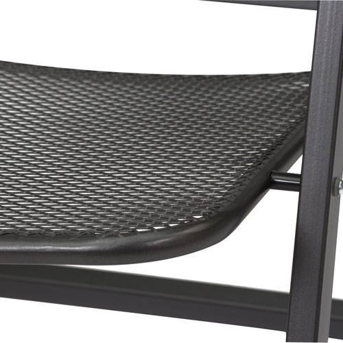 Elda Klappsessel Gartenstuhl Campingstuhl Sessel matt-anthrazit Streckmetall - Bild 5 von 8