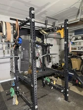 Sorinex | Base Camp 4-post 95" Rack w/ Plate Storage & Attachments!
