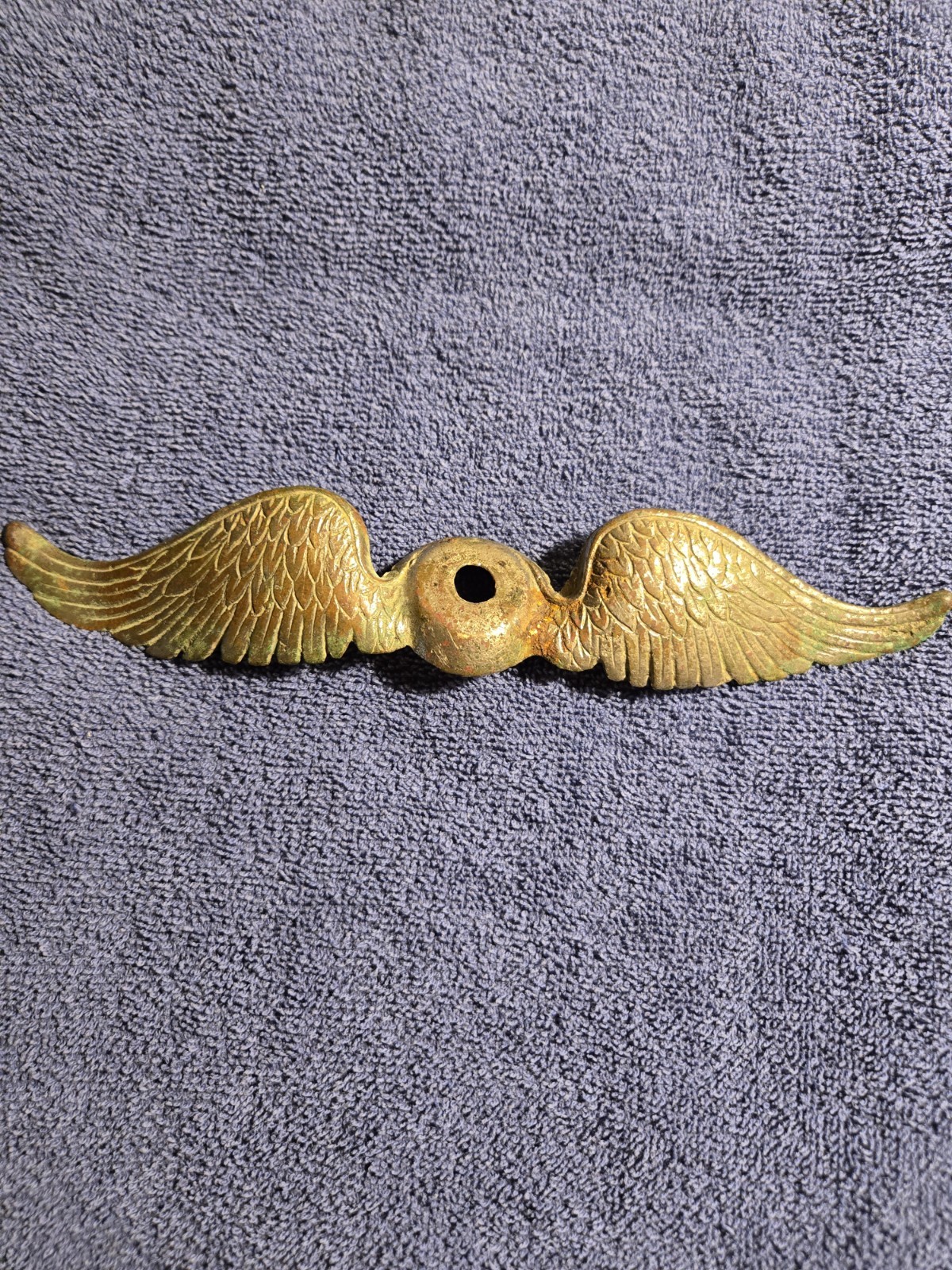 ORIGINAL EAGLE WINGS FOR RADIATOR CAP HOOD ORNAMENT BOYCE MOTORMETER